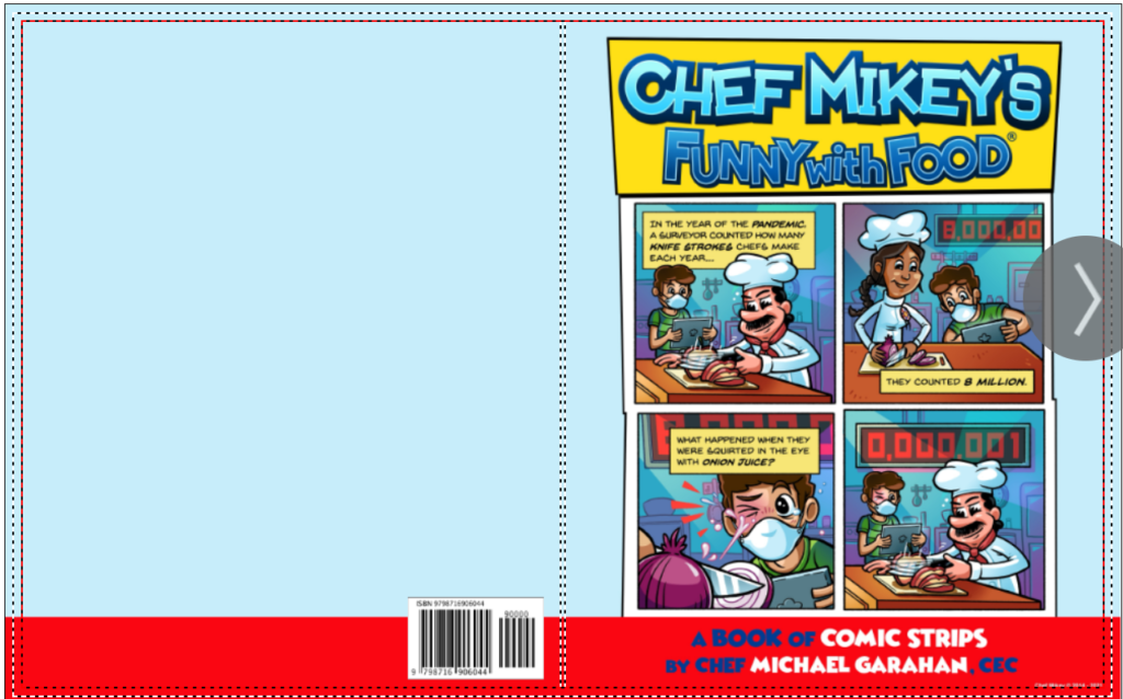 Chef Mikey's Funny With Food (r) Book Cover